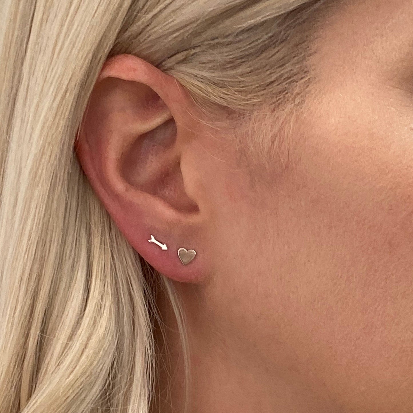 Arrow Earring in Sterling Silver (single earring) - Mazi New York-jewelry