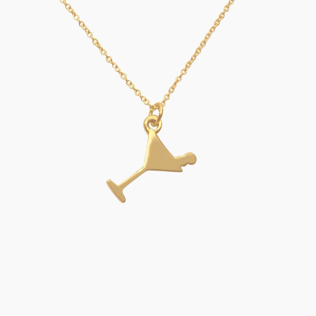 Dirty Martini Necklace in 14k Gold - Mazi New York-jewelry