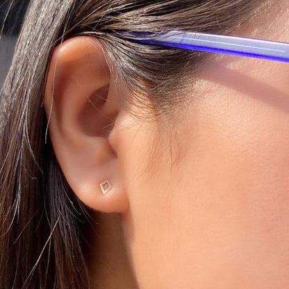 Kite Earring in 14k Gold (single earring) - Mazi New York-jewelry