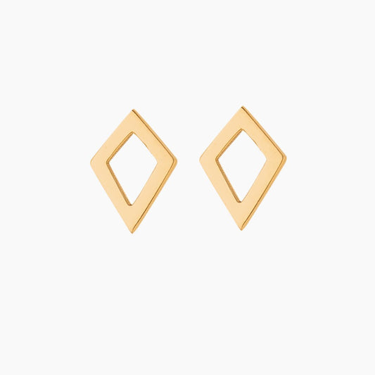 Kite Earrings in 14k Gold - Mazi New York-jewelry