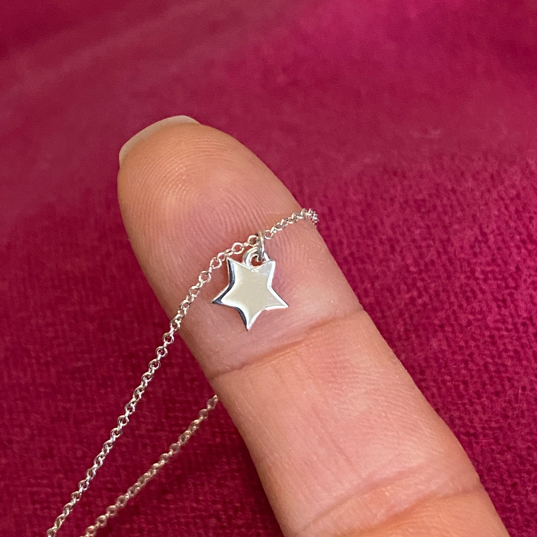 Star Silver outlet Necklace