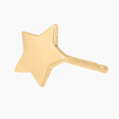Star Earrings in 14k Gold - Mazi New York-jewelry